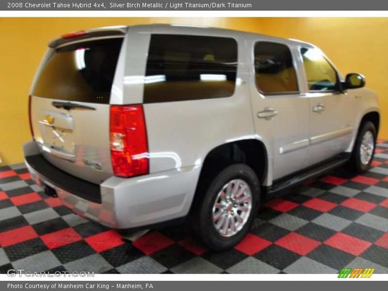 Silver Birch Metallic / Light Titanium/Dark Titanium 2008 Chevrolet Tahoe Hybrid 4x4