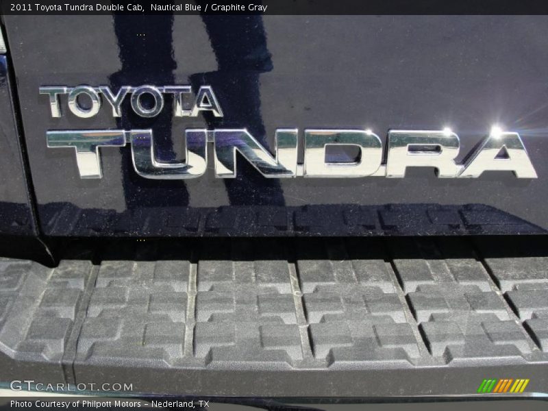 Nautical Blue / Graphite Gray 2011 Toyota Tundra Double Cab