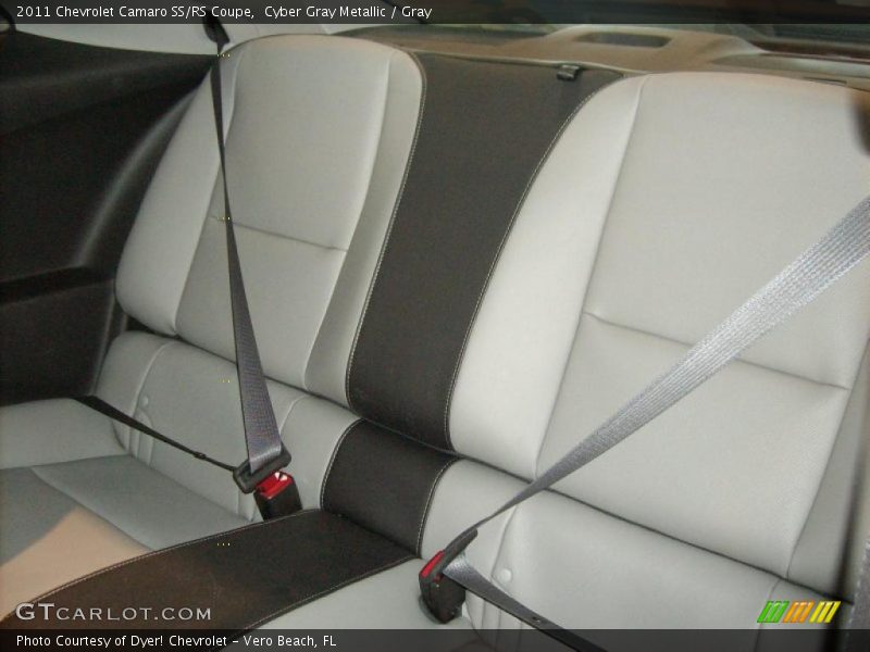 Cyber Gray Metallic / Gray 2011 Chevrolet Camaro SS/RS Coupe
