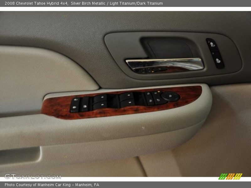 Silver Birch Metallic / Light Titanium/Dark Titanium 2008 Chevrolet Tahoe Hybrid 4x4