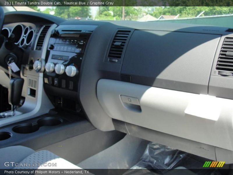 Nautical Blue / Graphite Gray 2011 Toyota Tundra Double Cab