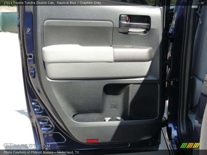 Nautical Blue / Graphite Gray 2011 Toyota Tundra Double Cab
