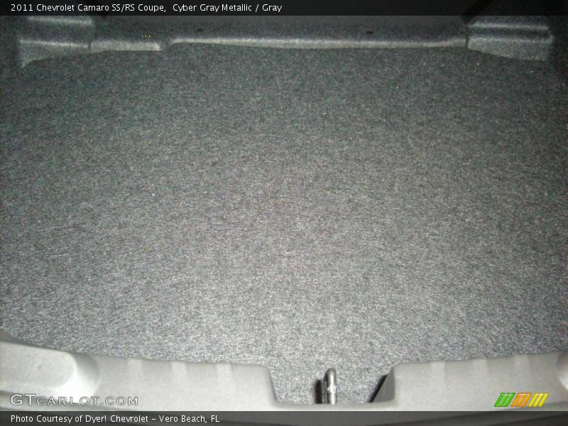Cyber Gray Metallic / Gray 2011 Chevrolet Camaro SS/RS Coupe