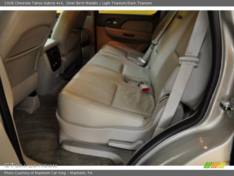 Silver Birch Metallic / Light Titanium/Dark Titanium 2008 Chevrolet Tahoe Hybrid 4x4