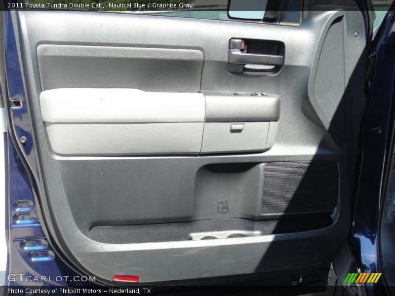 Nautical Blue / Graphite Gray 2011 Toyota Tundra Double Cab
