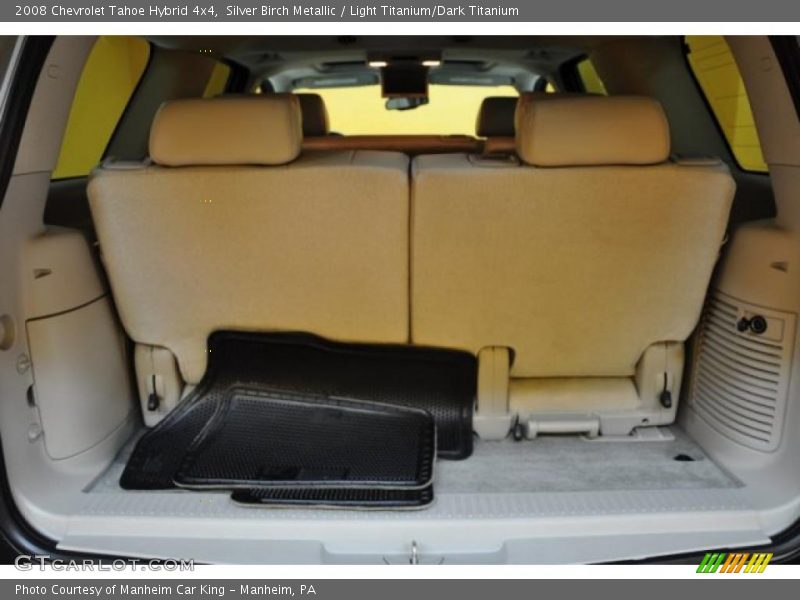 Silver Birch Metallic / Light Titanium/Dark Titanium 2008 Chevrolet Tahoe Hybrid 4x4