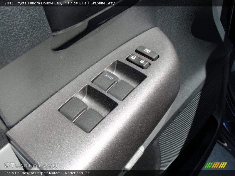 Nautical Blue / Graphite Gray 2011 Toyota Tundra Double Cab