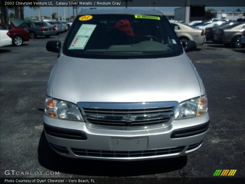 Galaxy Silver Metallic / Medium Gray 2003 Chevrolet Venture LS