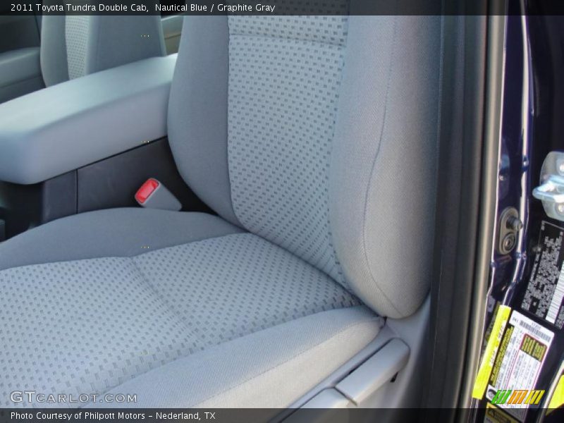 Nautical Blue / Graphite Gray 2011 Toyota Tundra Double Cab