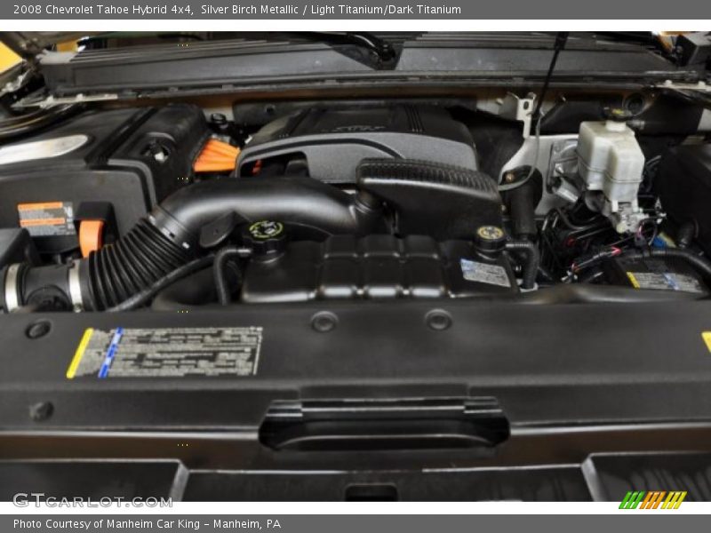 Silver Birch Metallic / Light Titanium/Dark Titanium 2008 Chevrolet Tahoe Hybrid 4x4