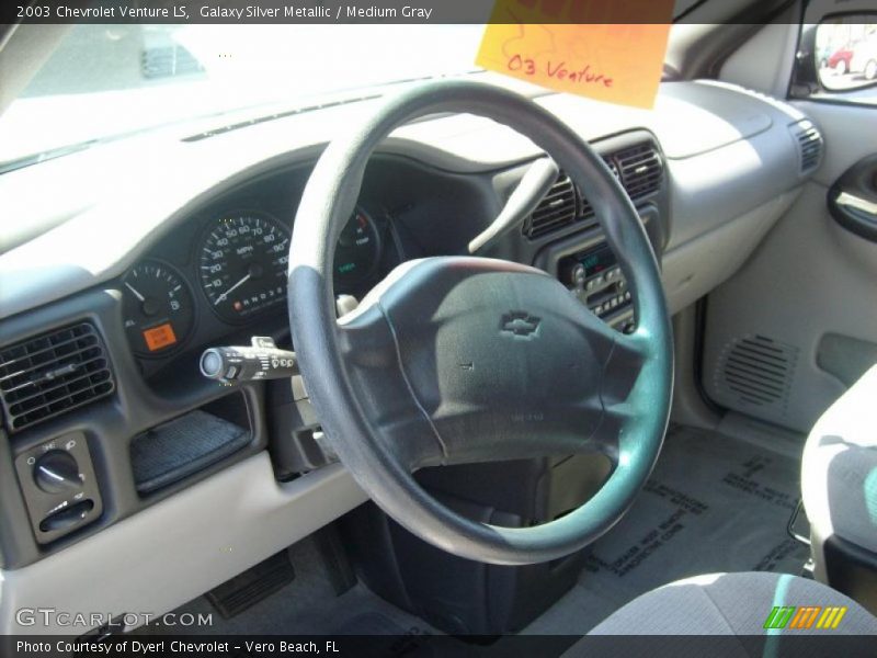 Galaxy Silver Metallic / Medium Gray 2003 Chevrolet Venture LS