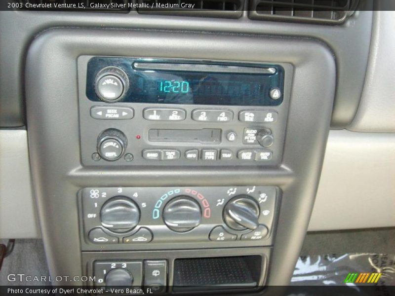 Galaxy Silver Metallic / Medium Gray 2003 Chevrolet Venture LS