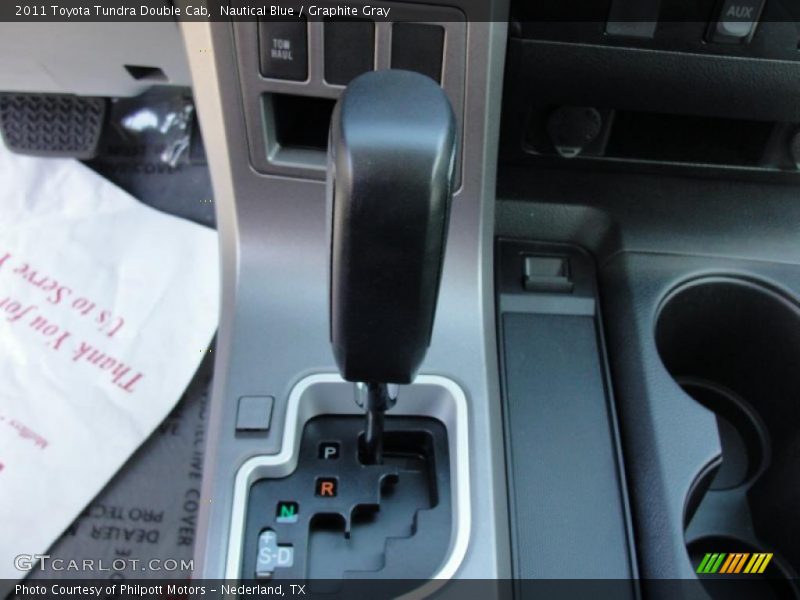 Nautical Blue / Graphite Gray 2011 Toyota Tundra Double Cab