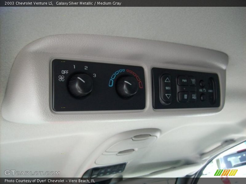 Galaxy Silver Metallic / Medium Gray 2003 Chevrolet Venture LS
