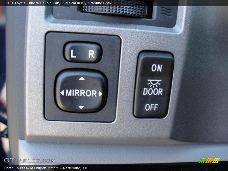Nautical Blue / Graphite Gray 2011 Toyota Tundra Double Cab