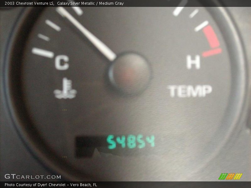 Galaxy Silver Metallic / Medium Gray 2003 Chevrolet Venture LS