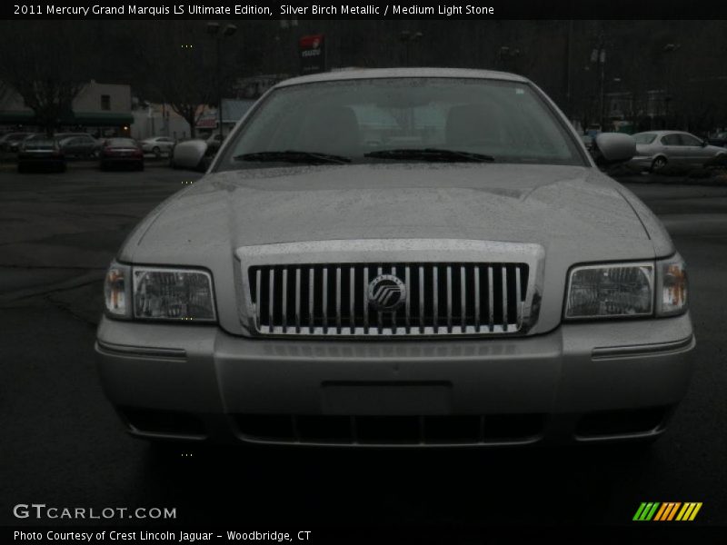 Silver Birch Metallic / Medium Light Stone 2011 Mercury Grand Marquis LS Ultimate Edition