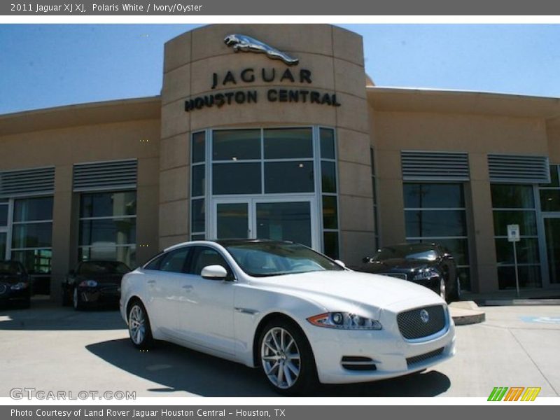 Polaris White / Ivory/Oyster 2011 Jaguar XJ XJ