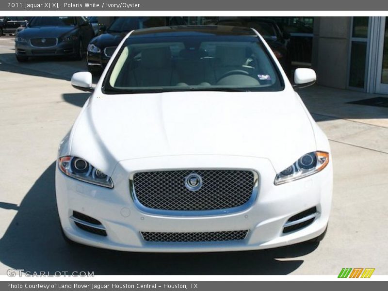 Polaris White / Ivory/Oyster 2011 Jaguar XJ XJ