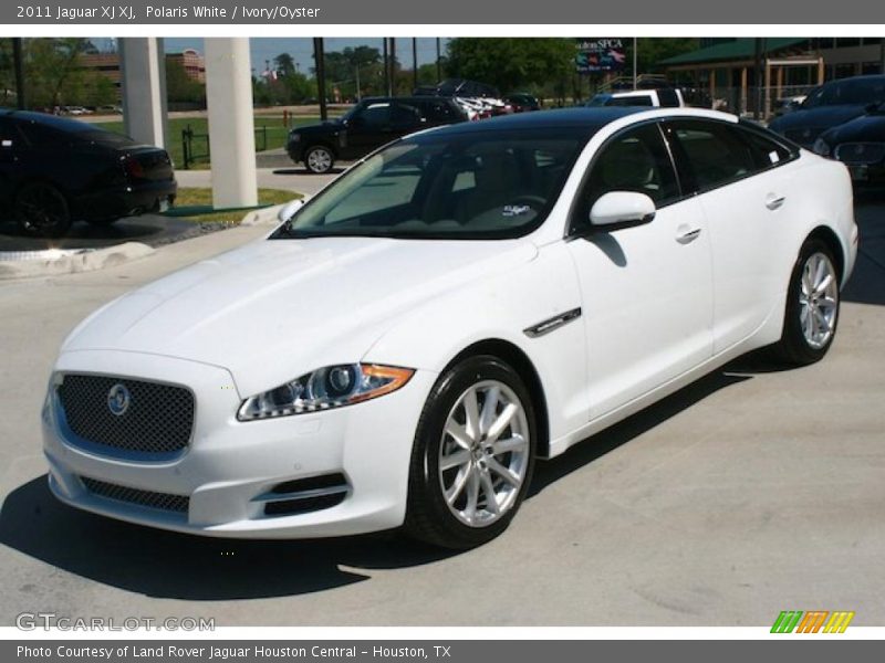 Polaris White / Ivory/Oyster 2011 Jaguar XJ XJ