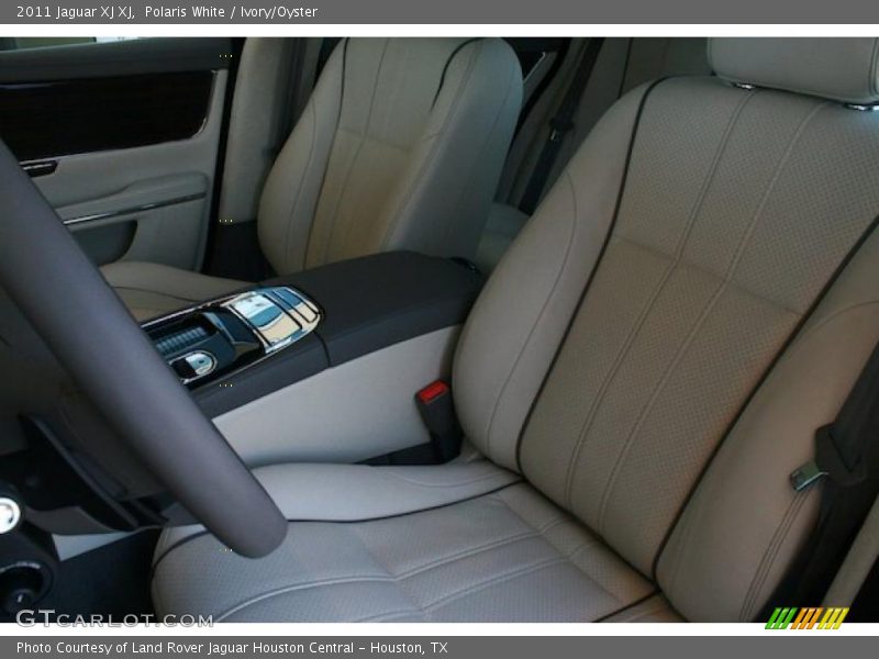 Polaris White / Ivory/Oyster 2011 Jaguar XJ XJ
