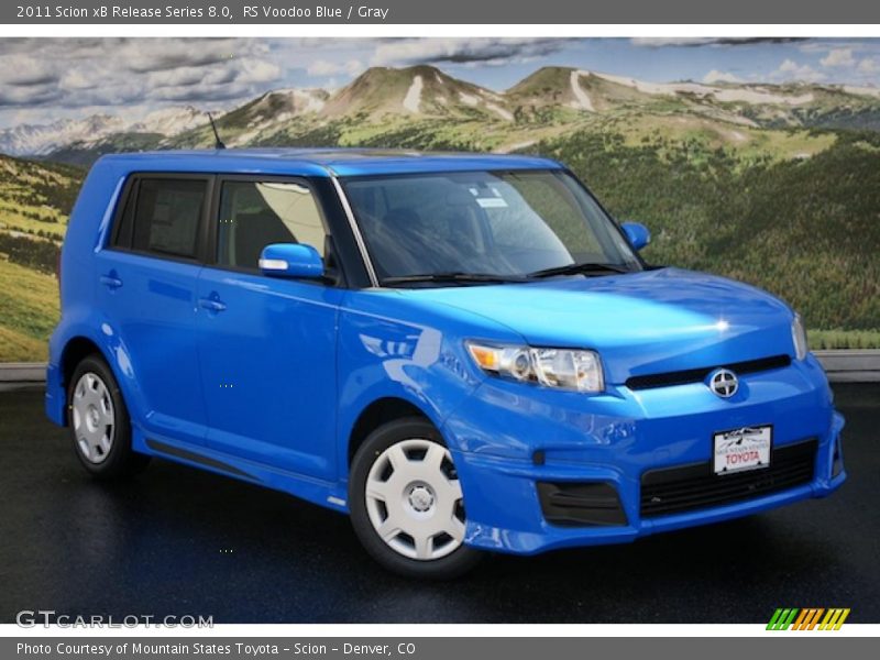 RS Voodoo Blue / Gray 2011 Scion xB Release Series 8.0