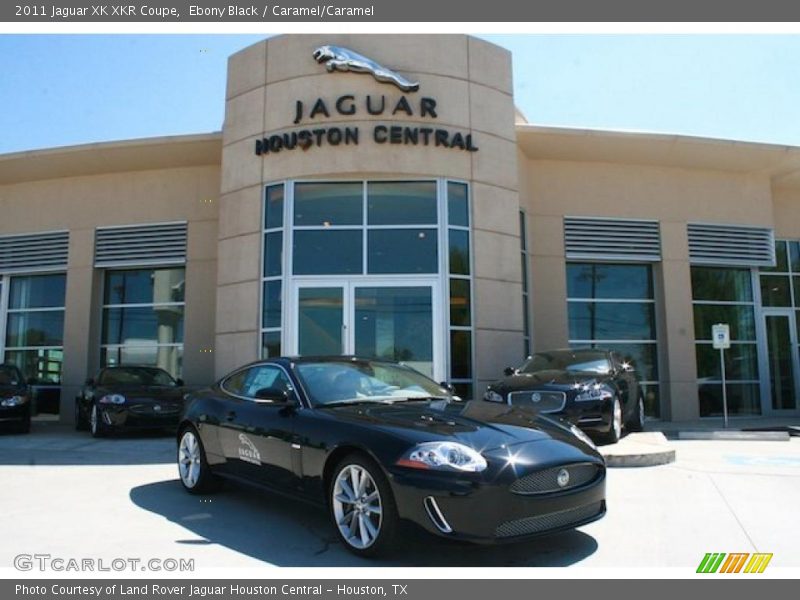 Ebony Black / Caramel/Caramel 2011 Jaguar XK XKR Coupe