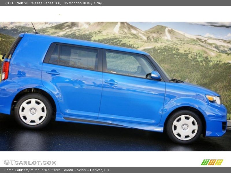 RS Voodoo Blue / Gray 2011 Scion xB Release Series 8.0