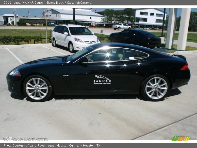 Ebony Black / Caramel/Caramel 2011 Jaguar XK XKR Coupe