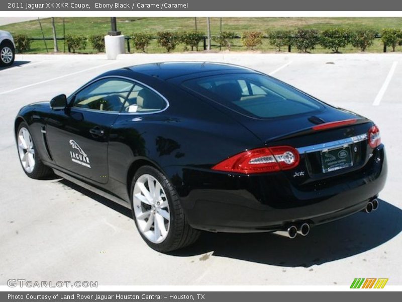 Ebony Black / Caramel/Caramel 2011 Jaguar XK XKR Coupe