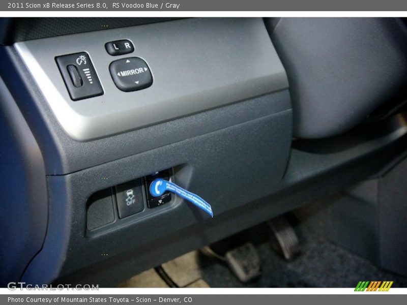 RS Voodoo Blue / Gray 2011 Scion xB Release Series 8.0