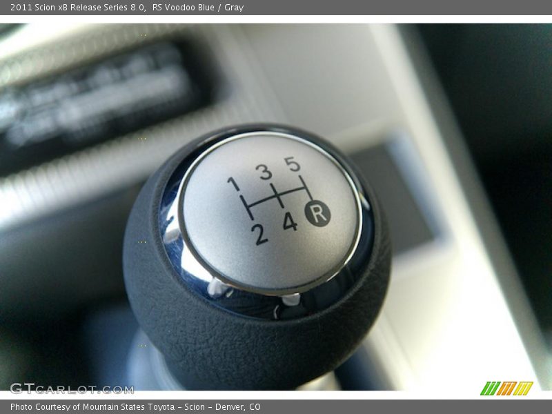  2011 xB Release Series 8.0 5 Speed Manual Shifter