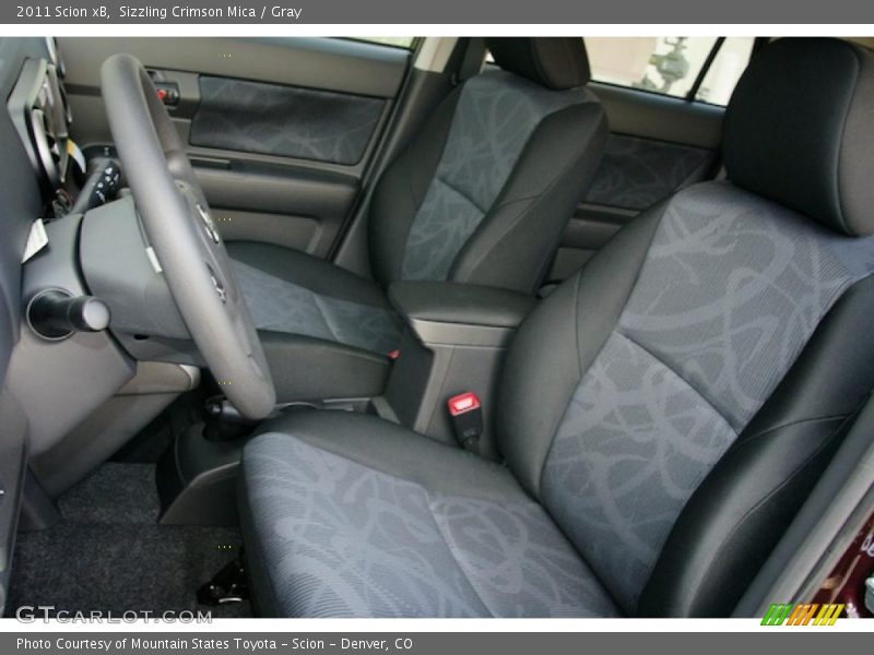 Sizzling Crimson Mica / Gray 2011 Scion xB