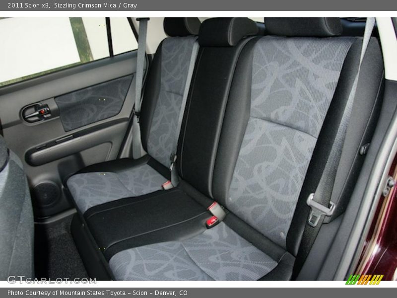 Sizzling Crimson Mica / Gray 2011 Scion xB