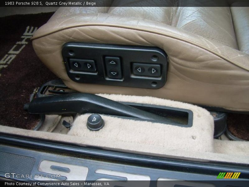 Controls of 1983 928 S