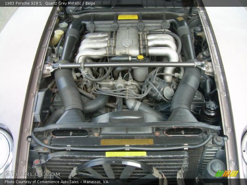  1983 928 S Engine - 4.7 Liter SOHC 16-Valve V8