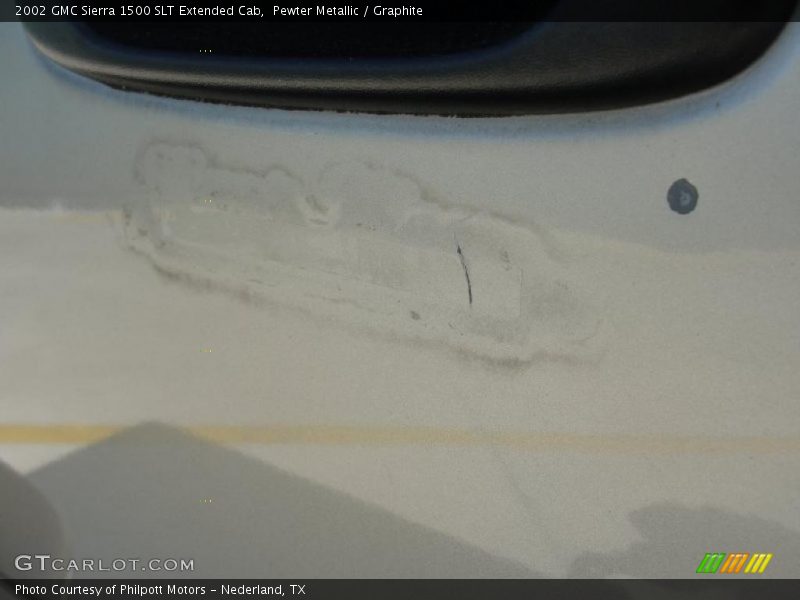 Pewter Metallic / Graphite 2002 GMC Sierra 1500 SLT Extended Cab