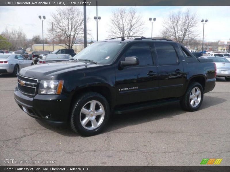 Black / Ebony 2007 Chevrolet Avalanche LTZ 4WD