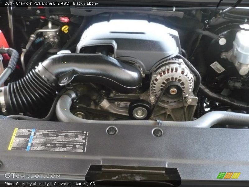 Black / Ebony 2007 Chevrolet Avalanche LTZ 4WD
