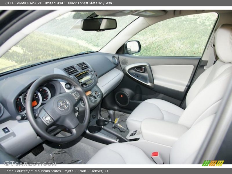Black Forest Metallic / Ash 2011 Toyota RAV4 V6 Limited 4WD