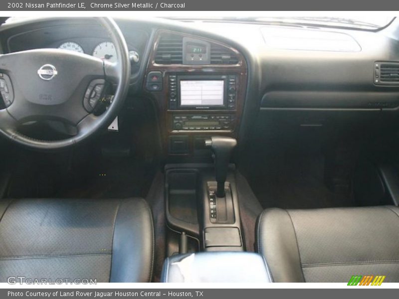 Chrome Silver Metallic / Charcoal 2002 Nissan Pathfinder LE
