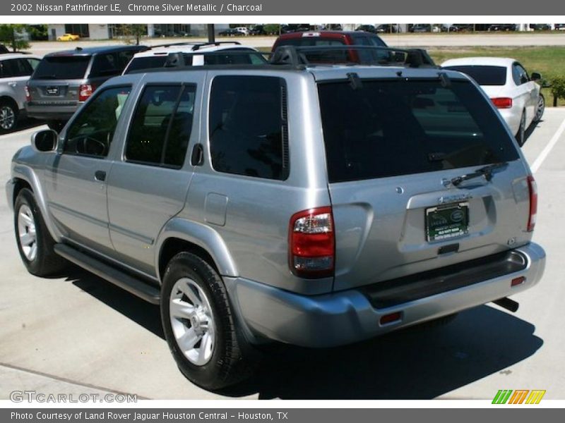 Chrome Silver Metallic / Charcoal 2002 Nissan Pathfinder LE