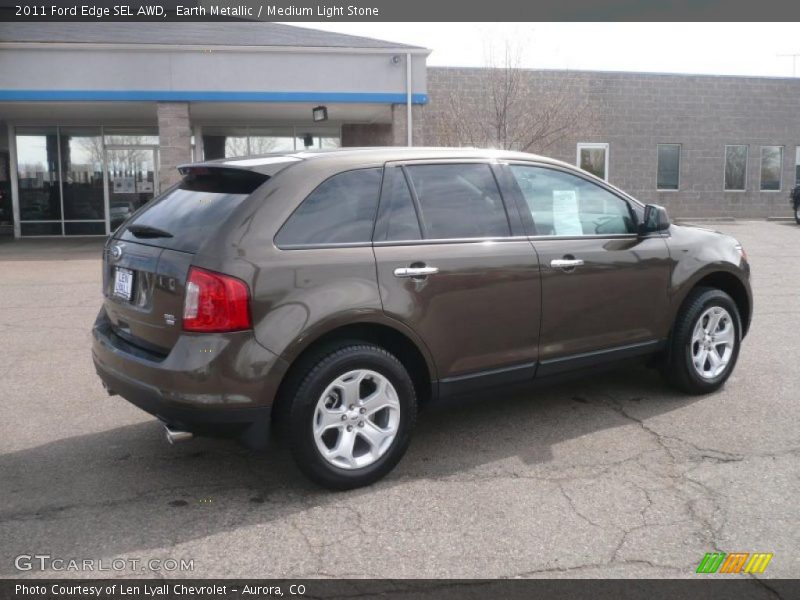 Earth Metallic / Medium Light Stone 2011 Ford Edge SEL AWD