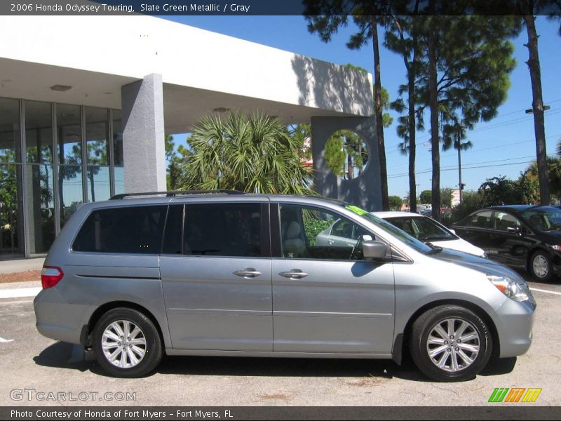 Slate Green Metallic / Gray 2006 Honda Odyssey Touring