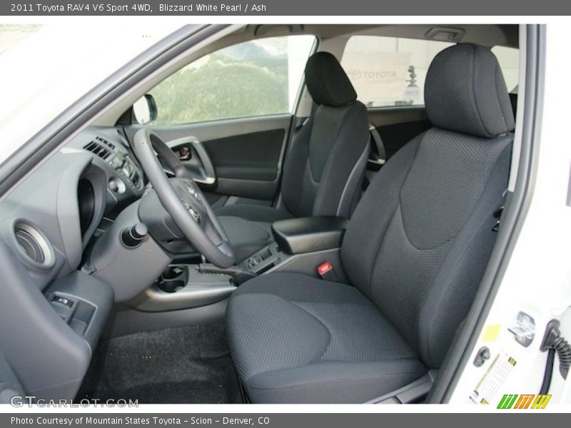  2011 RAV4 V6 Sport 4WD Ash Interior