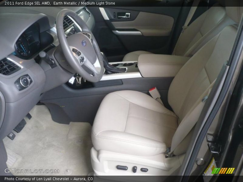 Earth Metallic / Medium Light Stone 2011 Ford Edge SEL AWD