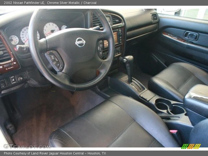 Chrome Silver Metallic / Charcoal 2002 Nissan Pathfinder LE