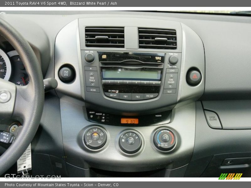 Controls of 2011 RAV4 V6 Sport 4WD