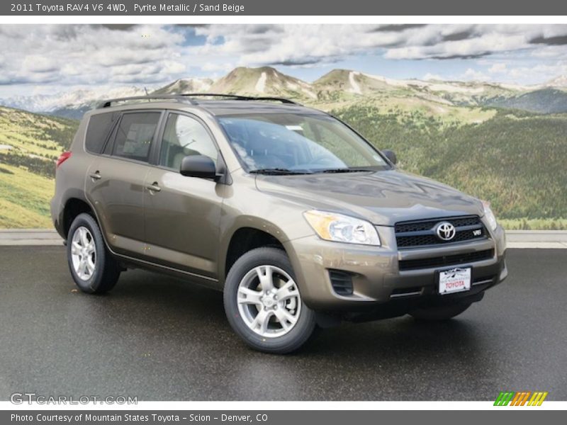 Pyrite Metallic / Sand Beige 2011 Toyota RAV4 V6 4WD