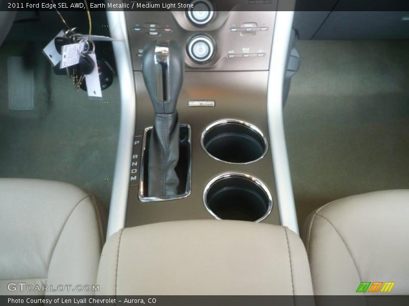 Earth Metallic / Medium Light Stone 2011 Ford Edge SEL AWD
